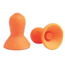 Howard Leight Quiet Reusable Earplugs, Foam, Orange, Uncorded