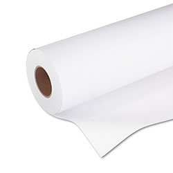 HP DesignJet Inkjet Large Format Paper, 4.9 mil, 42 in x 150 ft, Coated White