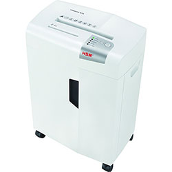 HSM Particle Cut - 13 Per Pass - for shredding CD, DVD, Paper, Credit Card, Staples, Paper Clip - 0.156 in x 1.438 in Shred Size - P-4/O-1/T-2/E-2/F-1 - 9.06 in Throat - 6.10 gal Wastebin Capacity