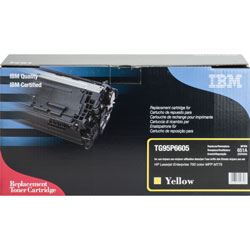 IBM Remanufactured Toner Cartridge, Alternative for HP 651A (CE342A), Laser, 16000 Pages, Yellow, 1 Each