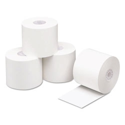 Iconex Direct Thermal Printing Paper, 2.3mil, 0.45 in Core, 2.25 in x 200 ft, White, 50/Carton