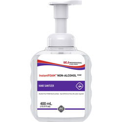Iconex InstantFOAM Hand Sanitizer Foam, 13.5 fl oz (400 mL), Pump Bottle Dispenser