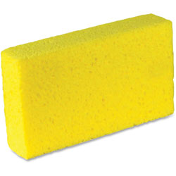 Impact Cellulose Sponge, 1.7 inx4 inx7.6 in, Biodegradable, 6/PK, Yellow