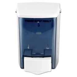 Impact Encore Foam-eeze Bulk Foam Soap Dispenser, See Thru, 900 mL, 4.5 in x 4 in x 6.25 in, White