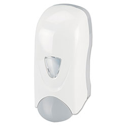 Impact Foam-eeze Bulk Foam Soap Dispenser with Refillable Bottle, 1000 mL, 4.88 in x 4.75 in x 11 in, White/Gray