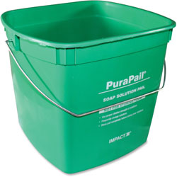 Impact Purapail Cleaning Bucket, 6Qt, Green