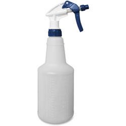 Impact Trigger Sprayer Bottle, General Purpose, 24oz, 3/PK, Blue/White