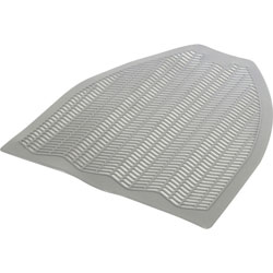 Impact Urinal Floor Mat, Disposable, 20.38 in x 18 in, Orchard, Gray