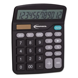 Innovera 15923 Desktop Calculator, 12-Digit, LCD