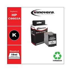 Innovera Remanufactured Black Ink, Replacement For HP 21 (C9351AN), 190 Page Yield