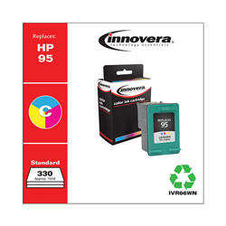 Innovera Remanufactured Tri-Color Ink, Replacement For HP 95 (C8766WN), 330 Page Yield