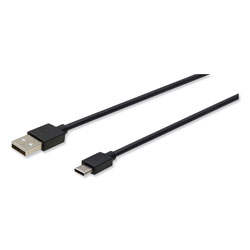 Innovera USB to USB C Cable, 6 ft, Black