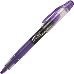 Integra Liquid Ink Highlighter, ChiselTip, Fade Resistant, Purple