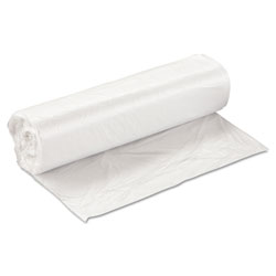 InteplastPitt High-Density Commercial Can Liners Value Pack, 30 gal, 9 microns, 30 in x 36 in, Natural, 500/Carton