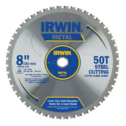 Irwin Metal Cutting Blades, 8 in, 50 Teeth