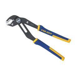 Irwin GrooveLock Pliers, 10 in OAL, V-Jaws, 16 Adjustments