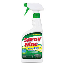 ITW Dymon Heavy Duty Cleaner/Degreaser/Disinfectant, Citrus Scent, 22 oz Trigger Spray Bottle, 12/Carton