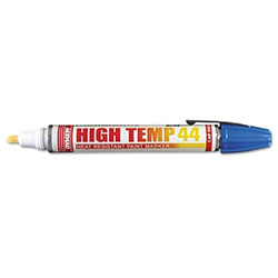 ITW Dymon High Temp Marker, Blue, Medium, Threaded Cap