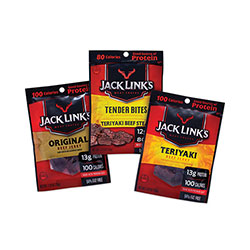 Jack Link's Beef Jerky Variety Pack,1.5 oz, 9/Box
