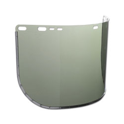 Jackson Safety® F30 Acetate Faceshield, 8154M, Uncoated, Medium Green, Bound, 15.5 in L x 8 in H
