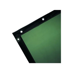 Jackson Safety® See-Thru Green Welding Curtain, 6 ft X 8 ft, Vinyl