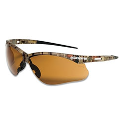 Jackson Safety® SG Series Safety Glasses, Bronze, Polycarbonate, Hardcoat lense, Camo