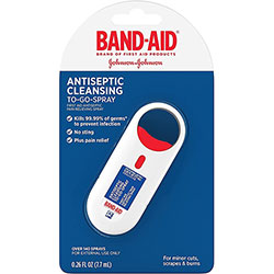 Johnson & Johnson Band-Aid Antiseptic Cleansing Spray - For Cut, Scrape, Burn - 8 fl oz