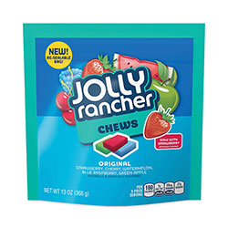 Jolly Rancher® Chews Candy, Assorted Flavors, 13 oz Pouches, 4 Count