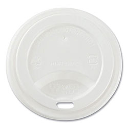 Karat® Hot Cup Lids, Fits 8 oz Paper Hot Cups, Sipper Lid, White, 1,000/Carton