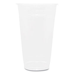 Karat® PET Plastic Cups, 24 oz, Clear, 600/Carton
