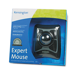 Kensington Expert Mouse - Trackball - Optical - Wired - PS/2, USB