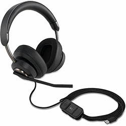 Kensington H2000 USB-C Over-Ear Headset, Black