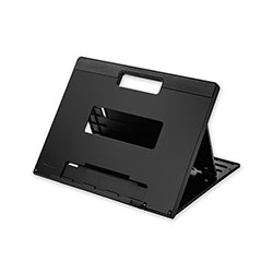 Kensington SmartFit Easy Riser Laptop Cooling Stand, 13 x 9.5 x 0.8 to 7.1, Black