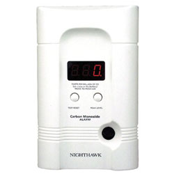 Kidde Safety Direct Plug & Battery Operated CO Alarms, LED Display, Electrochemical