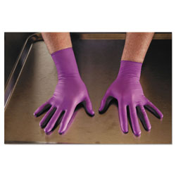 Kimberly-Clark PURPLE NITRILE Exam Gloves, 310 mm Length, Medium, Purple, 500/Carton