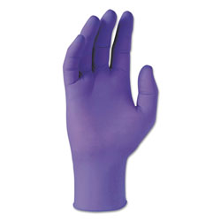 Kimberly-Clark PURPLE NITRILE Gloves, Purple, 242 mm Length, X-Small, 6 mil, 1,000/Carton