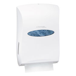 Kimberly-Clark Universal Towel Dispenser, 13.31 x 5.85 x 18.85, Pearl White