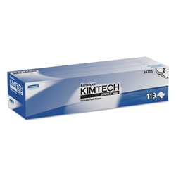 Kimtech™ Kimwipes Delicate Task Wipers, 2-Ply, 11.8 x 11.8, Unscented, White, 120/Box, 15 Boxes/Carton