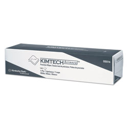 Kimtech™ Precision Wiper, POP-UP Box, 1-Ply, 14.7 x 16.6, Unscented, White, 144/Box, 15 Boxes/Carton
