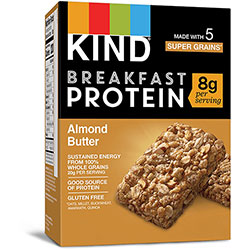 Kind Breakfast Protein Bars - Almond Butter, Honey - 6 / Box