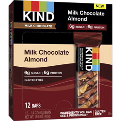 Kind Nut Bars, KIND, Almond/Peanut//Chocolate, 12/BX