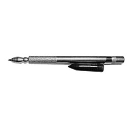 King Tool Scribes, Econo Scribe, 4 1/2 in, Tungsten Carbide, Straight Point