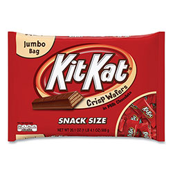 Kit Kat® Snack Size, Crisp Wafers in Milk Chocolate, 20.1 oz Bag