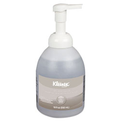 Kleenex Alcohol-Free Foam Hand Sanitizer, 18 oz Pump Bottle, Fragrance-Free