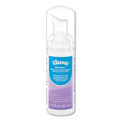 Kleenex Ultra Moisturizing Foam Hand Sanitizer, 1.5 oz Pump Bottle, Unscented