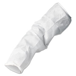 KleenGuard™ A10 Breathable Particle Protection Sleeve Protectors, 18 in, White, 200/Carton