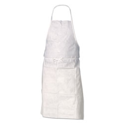 KleenGuard™ A20 Apron, 28 in x 40 in, One Size Fits All, White