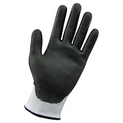 KleenGuard™ G60 ANSI Level 2 Cut-Resistant Gloves, 220 mm Length, Small, White/Black, 12 Pairs
