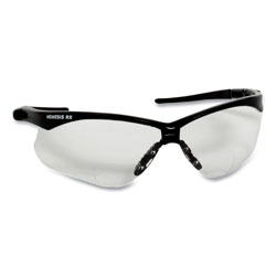 KleenGuard™ V60 Nemesis Rx Reader Safety Glasses, Black Frame, Clear Lens, +3.0 Diopter Strength, 6/Box
