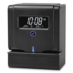 Lathem Time Heavy-Duty Thermal Time Clock, Charcoal
